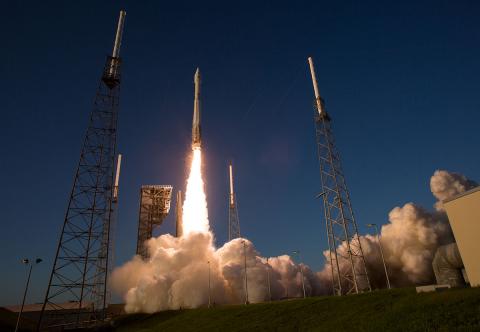OSIRIS-REx Asteroid Mission Launch (Credit: NASA/Joel Kowsky)