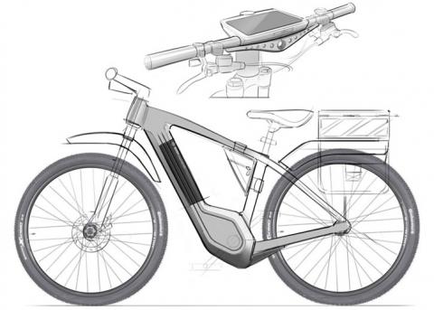Bike concept sketch