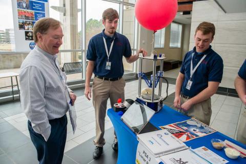 Draper awarded $3,000 to the University of Alabama at Huntsville to support its InSPIRESS program for high school and college students. (Credit: University of Alabama at Huntsville)