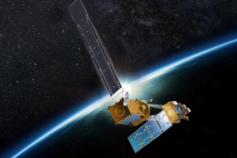 Draper joins a team led by Space Systems Loral to service government-owned satellites under NASA’s Restore-L program. Image courtesy of Space Systems Loral.